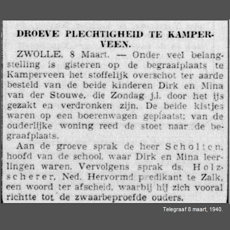 Telegraaf, 8 maart 1940