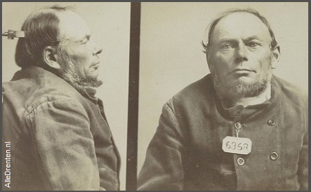 Maatschappij van Weldadigheid. Signalementskaart Aart Driesen Landman (1896)