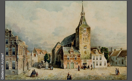 Hattem, Andreaskerk (circa 1850)