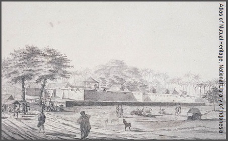 De vesting Meester Cornelis (1772)