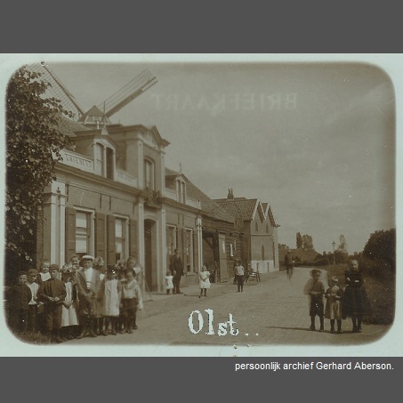 Olst, hotel Het Wapen van Deventer (ca 1900). Historische Kring t Olster Erfgoed