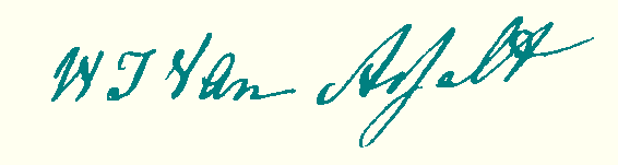 handtekening W.J. van Asselt