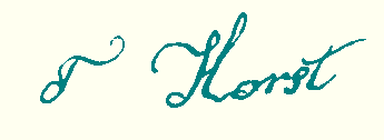handtekening F. Horst