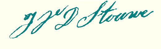 handtekening J.K. van der Stouwe