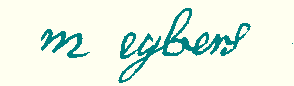 handtekening M.E. Vish