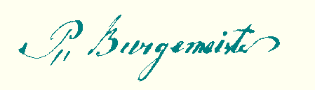 handtekening P. Burgemeister