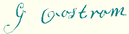 handtekening G. Oosterom