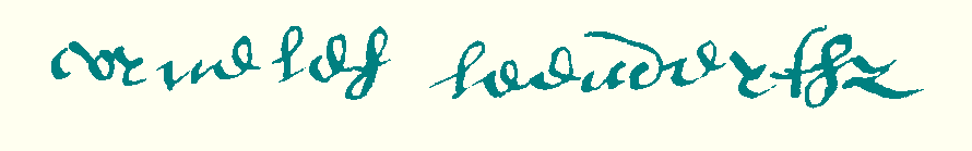 handtekening C.L. Loos / Los / Bos / Loeff