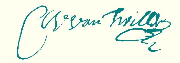 handtekening W. van Twillers